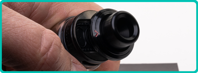 Top cap du Clearomiseur Z Subohm 5 Geek Vape